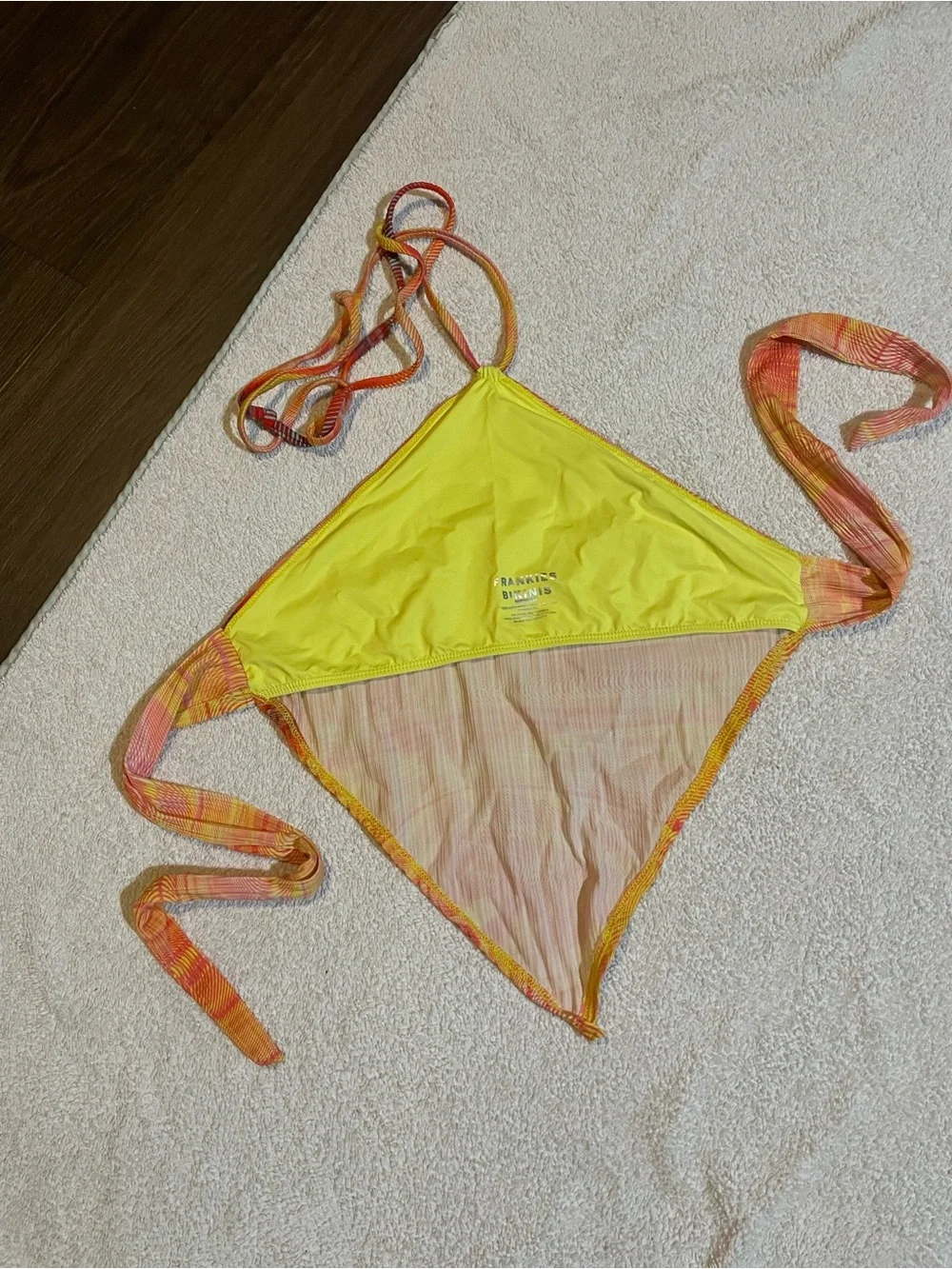 Frankies Bikinis bright orange